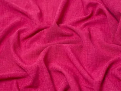 Linen Look Crepe Fabric 150cm / 60   Wide  - Per Metre • £10.99