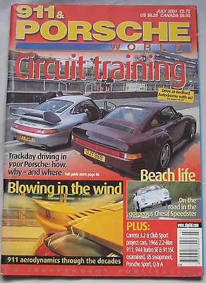 911 & Porsche World Magazine July 2001 Featuring 356 Speedster • £5.99