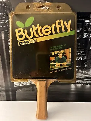 Vintage Butterfly Control Series Sean O’Neill Ping Pong Table Tennis Paddle  • $199