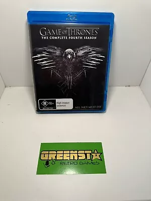 Game Of Thrones Complete Season 4 Blu Ray 🇦🇺 Seller • $9.99