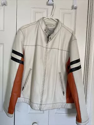 Vintage Wilsons Leather M Julian Motorcycle Jacket Sz XL • $85