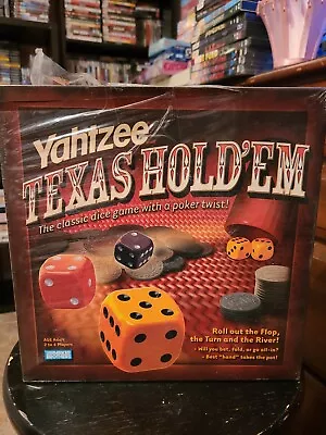 NEW Yahtzee Texas Hold'em Poker Dice Game SEALED Parker Brothers • $20