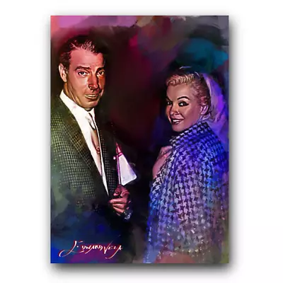 Joe DiMaggio & Marilyn Monroe #14 Art Card Limited 6/50 Vela (Celebrities -) • $3.25