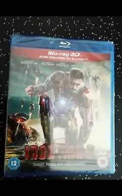 Iron Man 3  (3D & 2D Blu-ray 2013) Brand New. Cert 12. • £6.90