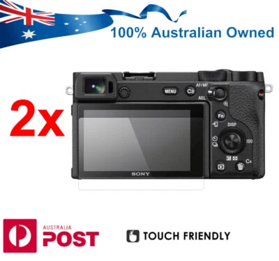 $5.99 • Buy 2 X Screen Protector For Sony Alpha A6600 A6500 A6400 A6300 A6100 A6000