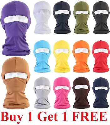 $6.99 • Buy Tactical  Face Mask Sun Shield Neck Gaiter Bike Balaclava Neckerchief Bandana
