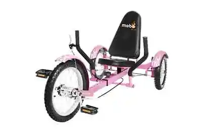 Mobo Triton Ultimate Three Wheeled Cruiser Kids Youth Ride On Pink Trike New • $499