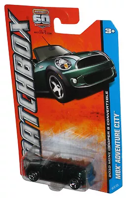 Matchbox MBX Adventure City (2012) Green 2010 Mini Cooper S Convertible Car 65/1 • $24.98