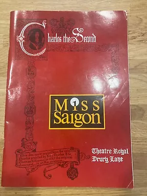 A Programme From The Miss Saigon Production At The Theatre Royal Drury Lane L • £5