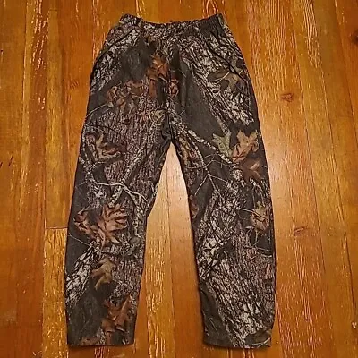 Remington Mossy Oak Break Up Pants Men’s Fleece Cargo Hunting Camo Camouflage  • $20.75