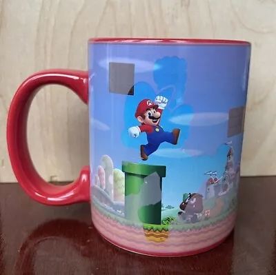 Super Mario Mug Cup Nintendo Red Ceramic Thermal Heat Change New • £12.99