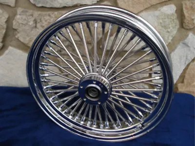 21x3.5  Dna Fat Mammoth 52 Fat Spoke Front Wheel For Harley Touring Bagger 00-07 • $399.95