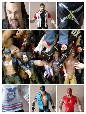 Wwe Wwf Wcw Wrestling Figures Jakks Vintage - Part Two Create Custom Bundle • £3.75