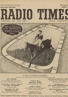Radio Times 1951 - Apr 1 To 7 • £0.99