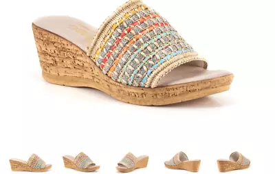 Onex Polly/Multi Wedge Sandal Women's Sizes 6-11/NEW!!! • $114.95