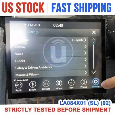 NEW OPEN BOX 2017-22 8.4  Uconnect 4C UAQ LCD Display Touch Screen Radio  • $112