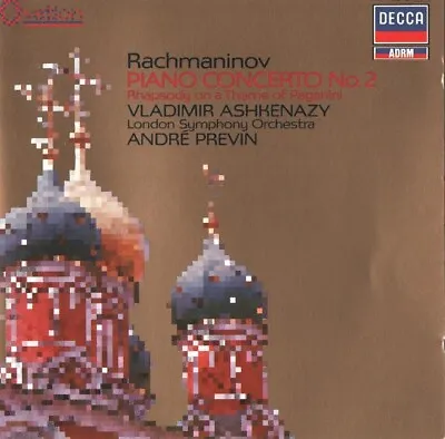 Sergei Rachmaninov - Piano Concerto No. 2 (CD 1987) RM; Ashkenazy; Previn; LSO • £1.99