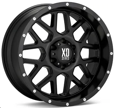 1 18 Inch Black Rim Wheel XD Series XD820 Grenade XD82089068718 18x9  6x5.5 Lug • $228