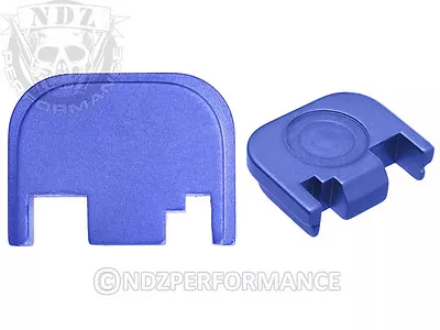 For Glock Rear Slide Cover Plate 17 19 20 21 22 23 26 30 40 Blue - Choose Image • $18.99