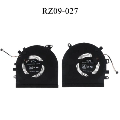 $25.63 • Buy Laptop GPU CPU Cooling Fan For  Spirit Blade 15 GTX 1060 RZ09-027 RZ09-0270