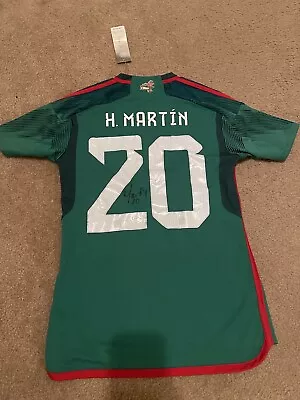 Henry Martin #20 Mens S Adidas Authentic Mexico Jersey New With Tags Signed • $285