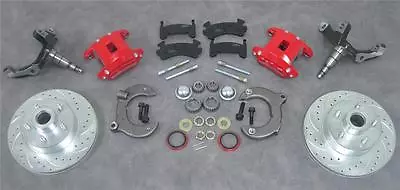 Mustang II Front Disc Brake Drilled Chevy Rotor Stock + Wilwood Dual Calipers • $639.95