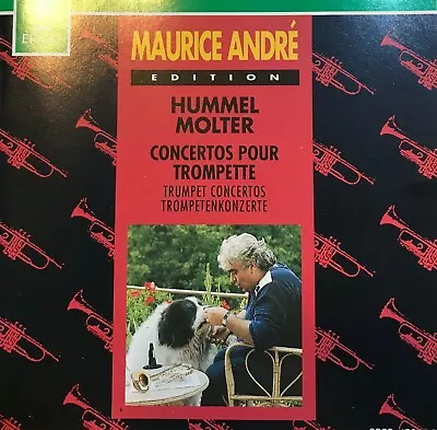 Hummel Molter: Trumpet Concertos / Andre Paillard By Maurice André CD Erato VG • $12.29