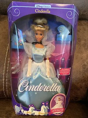 $22 • Buy Mattel Disney Classics Cinderella Barbie Doll Vintage 1991 NEW In Box #1624