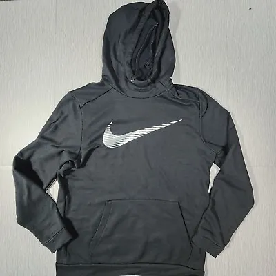 Nike Therma Dri Fit Swoosh Pullover Training Swoosh Hoodie Size M  • $19.99
