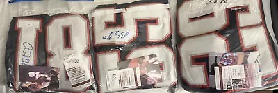 Aaron Hernandez Brandon Spikes Sterling Moore - JSA Certified Signed Jerseys • $2500