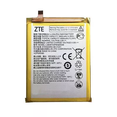 🕹️Genuine Li3839T43P8h826348 ZTE T86 Telstra Touch Max3 Battery Replacement • $29.93