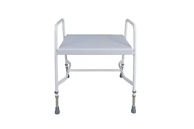 £144.95 • Buy Bariatric Shower Perching Stool Height Adjustable With Armrests