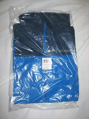NEW Columbia Glennaker Lake Rain Jacket Men's Packable Waterproof Zip Sz L XL • $29.99