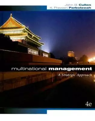 Multinational Management (with Map) - Hardcover By Cullen John B. - GOOD • $6.68