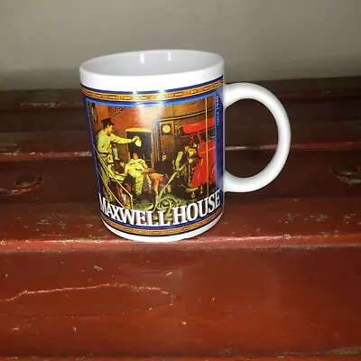 Maxwell House Coffee Mug 4  H X 3.5  W Replacement Parts Service For 1 • $14