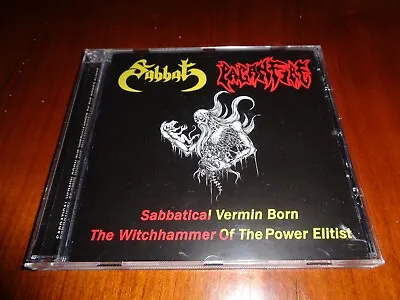 SABBAT / PAGANFIRE  Split  CD  Desaster Abigail Metalucifer • $13.70