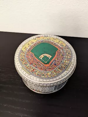 Vtg. Baseball Stadium Tin Box By Keller-Charles Of Philadelphia Pa 1970's VGC • $17