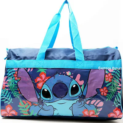 Disney Lilo And Stitch Duffel Bag Carry On Overnight Travel  Tote 18  Dance Bag • $25.99