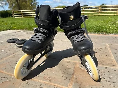 Powerslide Next Edge 150 SUV Inline Skates & Extra Fast Roadrunner 150 Mm Wheels • £49