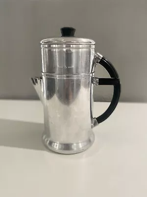  Vintage 966 Aluminum Percolator Coffee Maker - Antique & Used - Camping Ready • $20