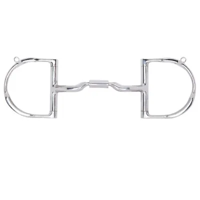 Myler Low Port Comfort Snaffle Dee Bit With Hooks MB04 - Level 2 Pony Sizes • $159.95