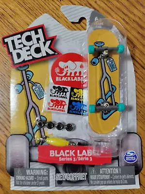 Tech Deck BLACK LABEL Crutches Series 3 Rare 96mm Fingerboard Mini Skateboard • $16.99