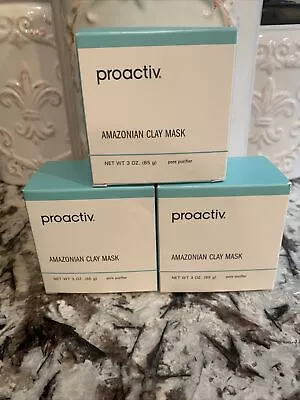 3 X Proactiv Amazonian Clay Mask- Pore Purifier 3oz  New Sealed • $20.99