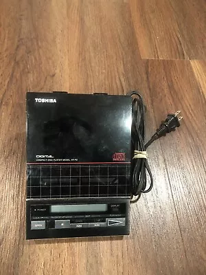 Vintage Toshiba XR-P9 Digital CD Compact Disc Player - 1986 - SOLD AS IS • $55.99