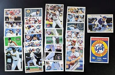 1994 Sunco Fleer Complete Set Of 25 Baseball Cards Griffey Bonds Alomar Maddux • $19.99