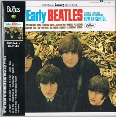 THE BEATLES The Early Beatles CD BRAND NEW Japanese Edition W/ Obi Mono & Stereo • $28.49