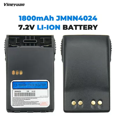 2X JMNN4024 JMNN4023 1800mAh Li-ion Battery For Motorola GP344 GP388 GP644 GP688 • $32.99