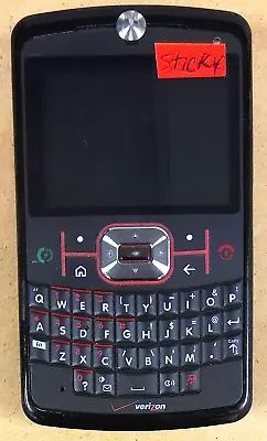 Motorola MOTO Q9m - Black And Red ( Verizon ) Very Rare Windows Smartphone -READ • $42.49