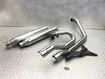 2002 02 Victory Kingpin OEM Exhaust Mufflers Headers Head Pipes Manifold Cans • $158.06