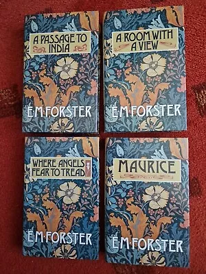 E M Forster Book Set- A Passage To India Room With A View Maurice Angels.  • £22